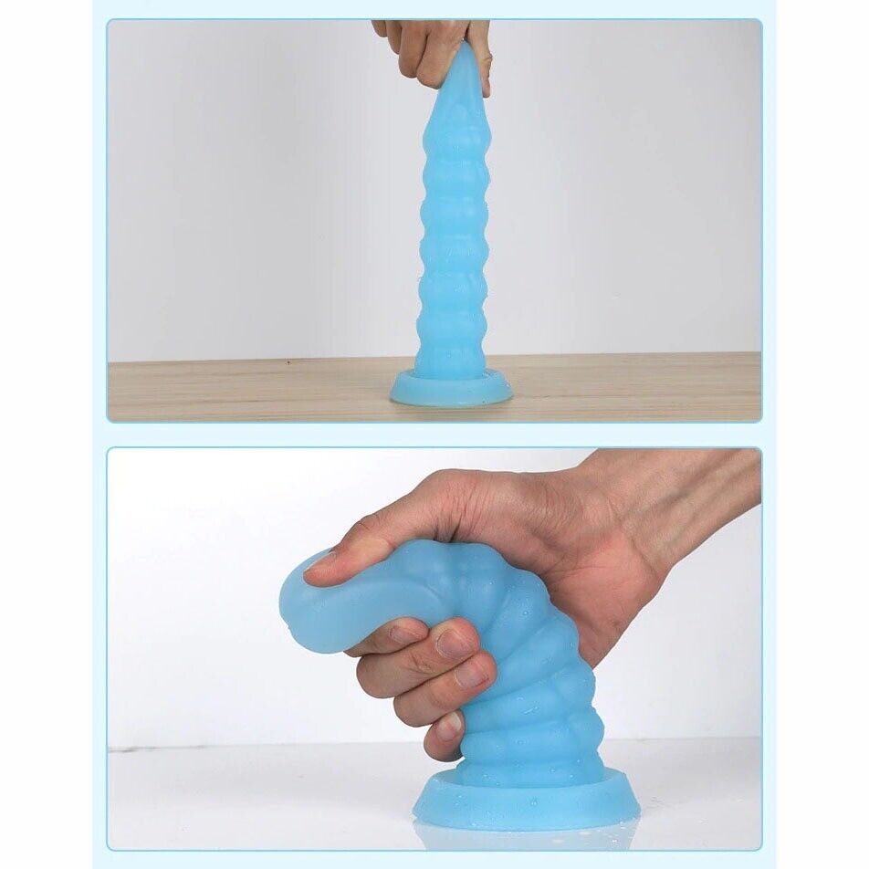 Huge Extra Large XL Realistic Liquid Silicone G-spot Anal Dildo Dong Butt Plug