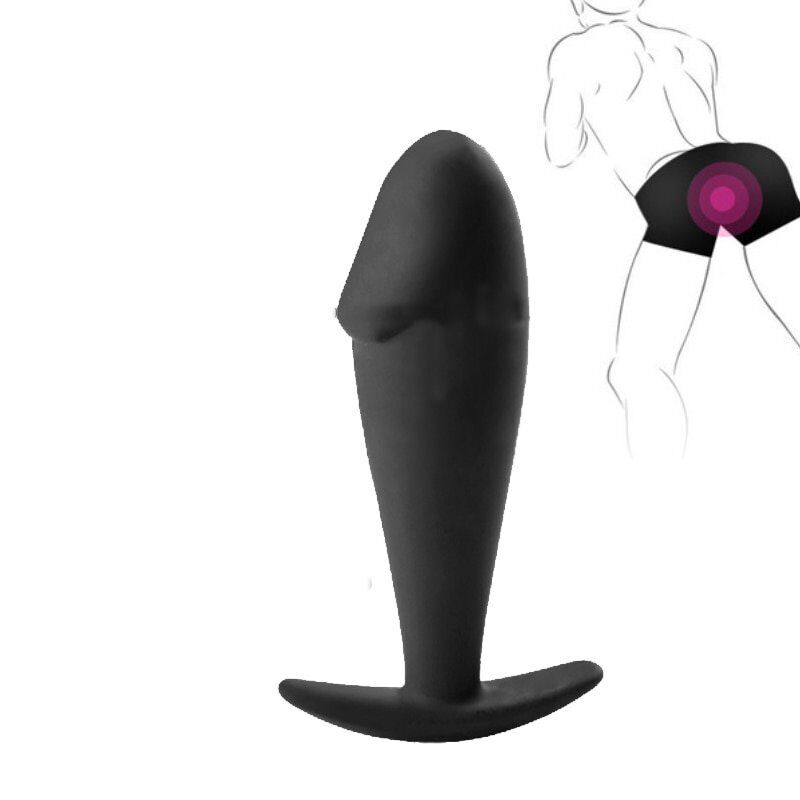 Outdoor Wearable Anal Sex Toys Silicone Butt Plug Beginner Anal Trainer Sex Toys