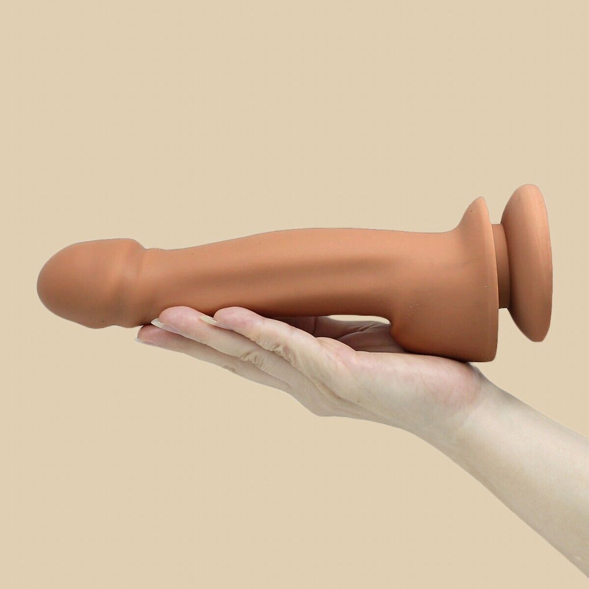 Huge 9.75" Silicone Realistic G Spot Anal Dildo Dong Cock with Suction Cup