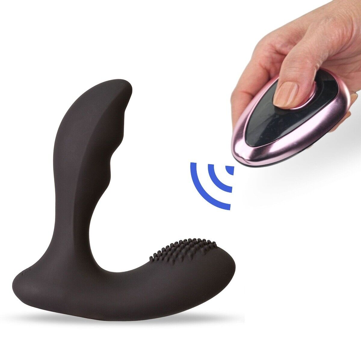 Wireless Remote Vibrating P-spot Anal Male Prostate Massager Probe Vibrator