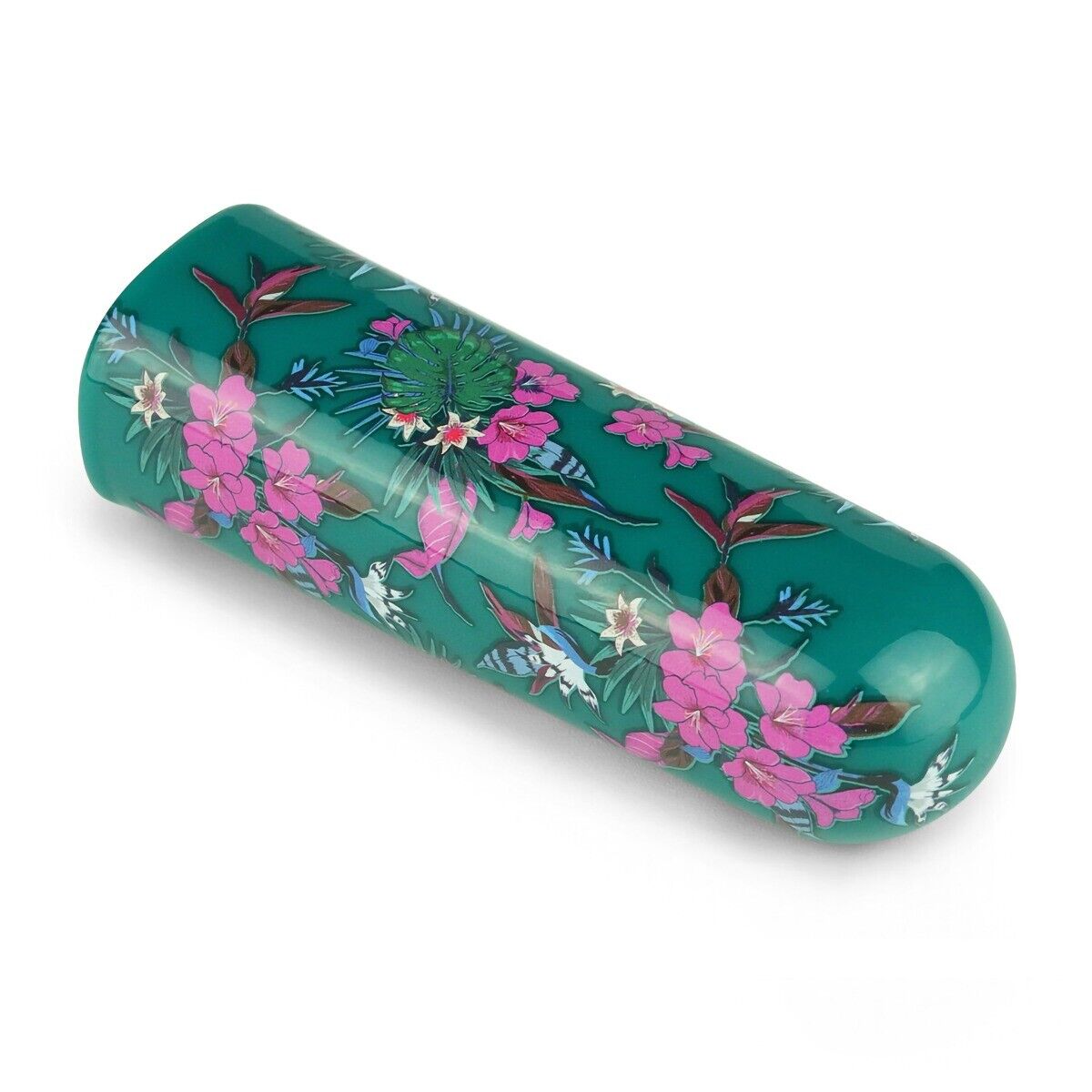 Rechargeable Floral Pattern Power Bullet Vibrator Beginner Sex Toys for Women