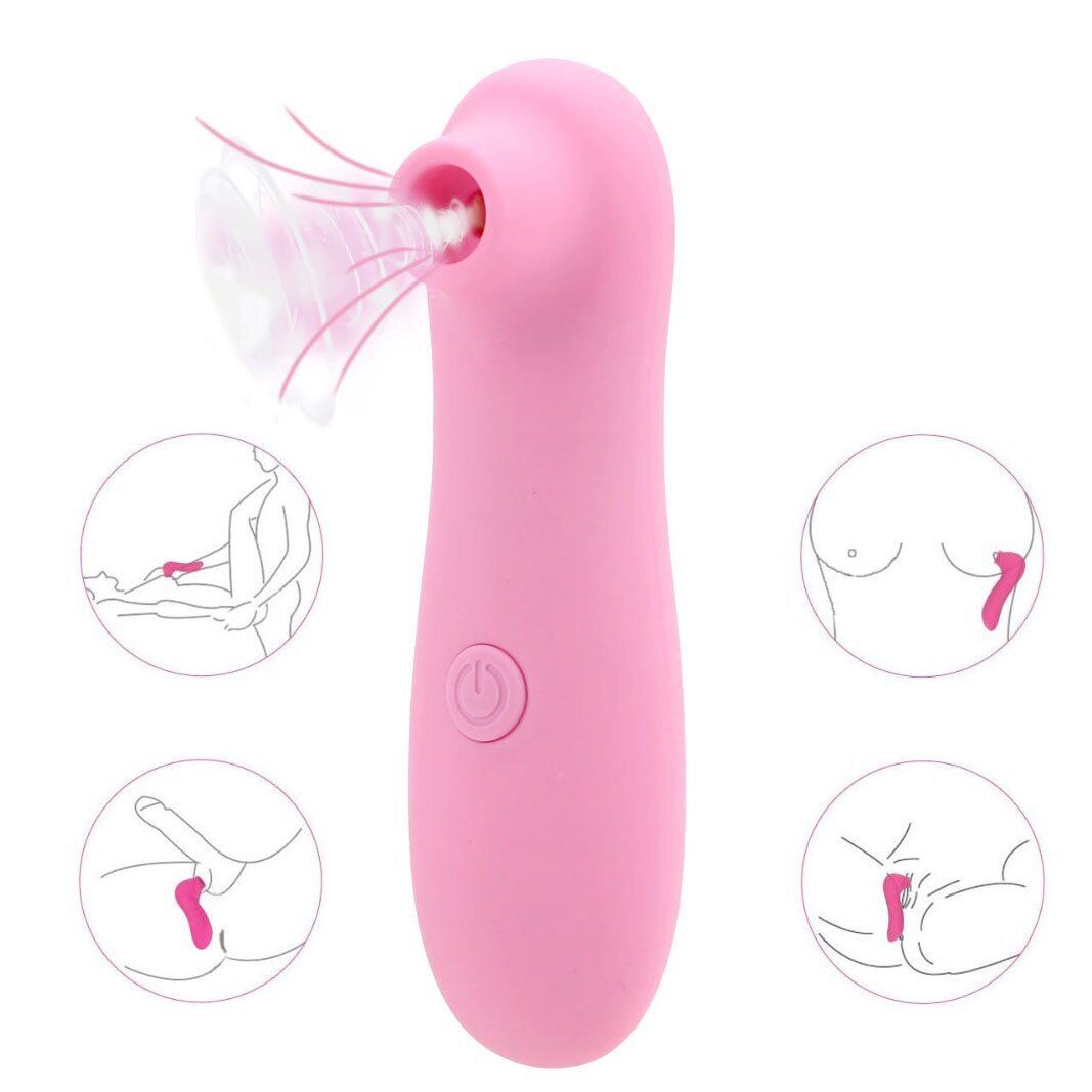 Female Nipple Pussy Vaginal Clit Sucking Vibrator Stimulator Sex Toys for Women