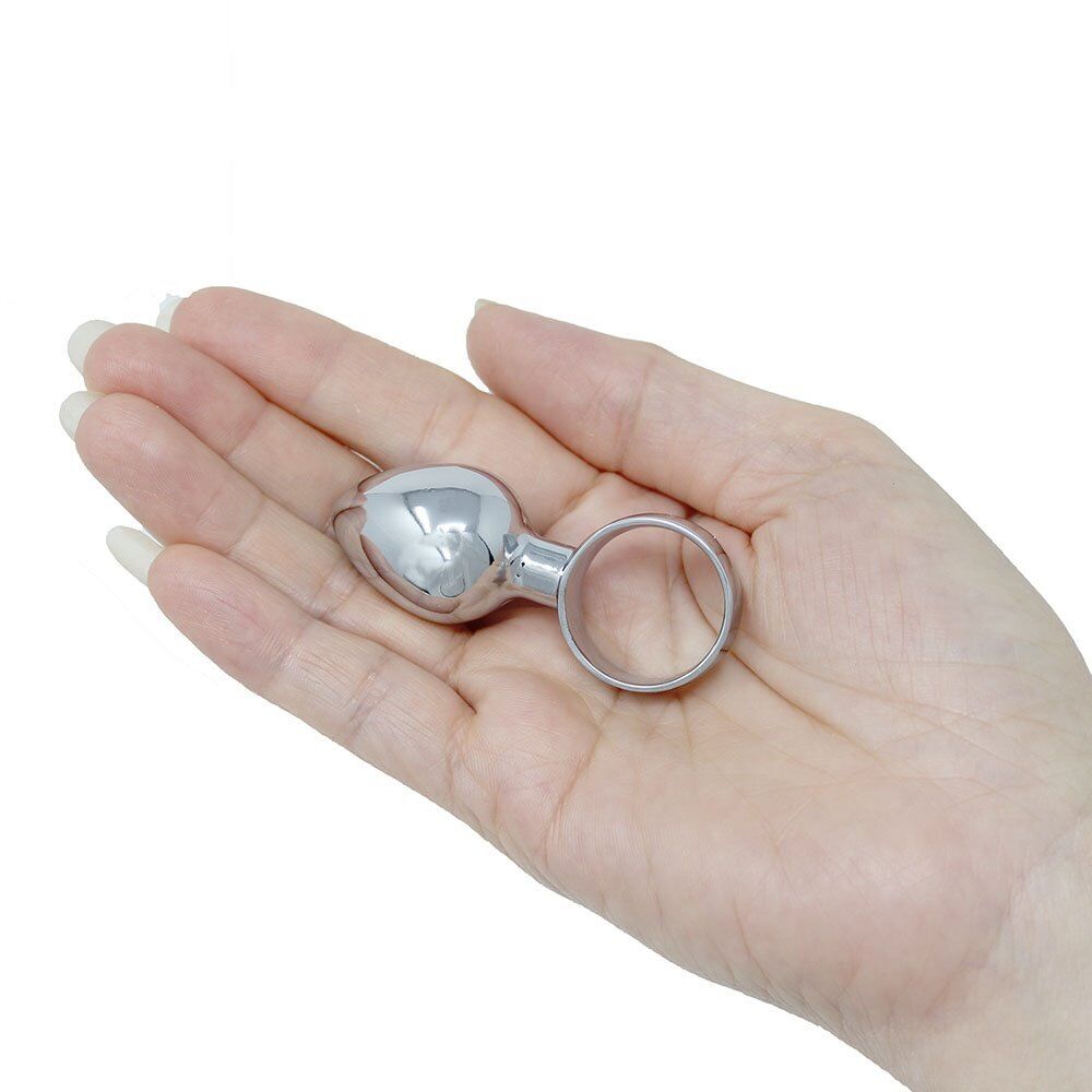 Stainless Steel Mini Anal Trainer Butt Plug Sex Toys for Men Women Couples