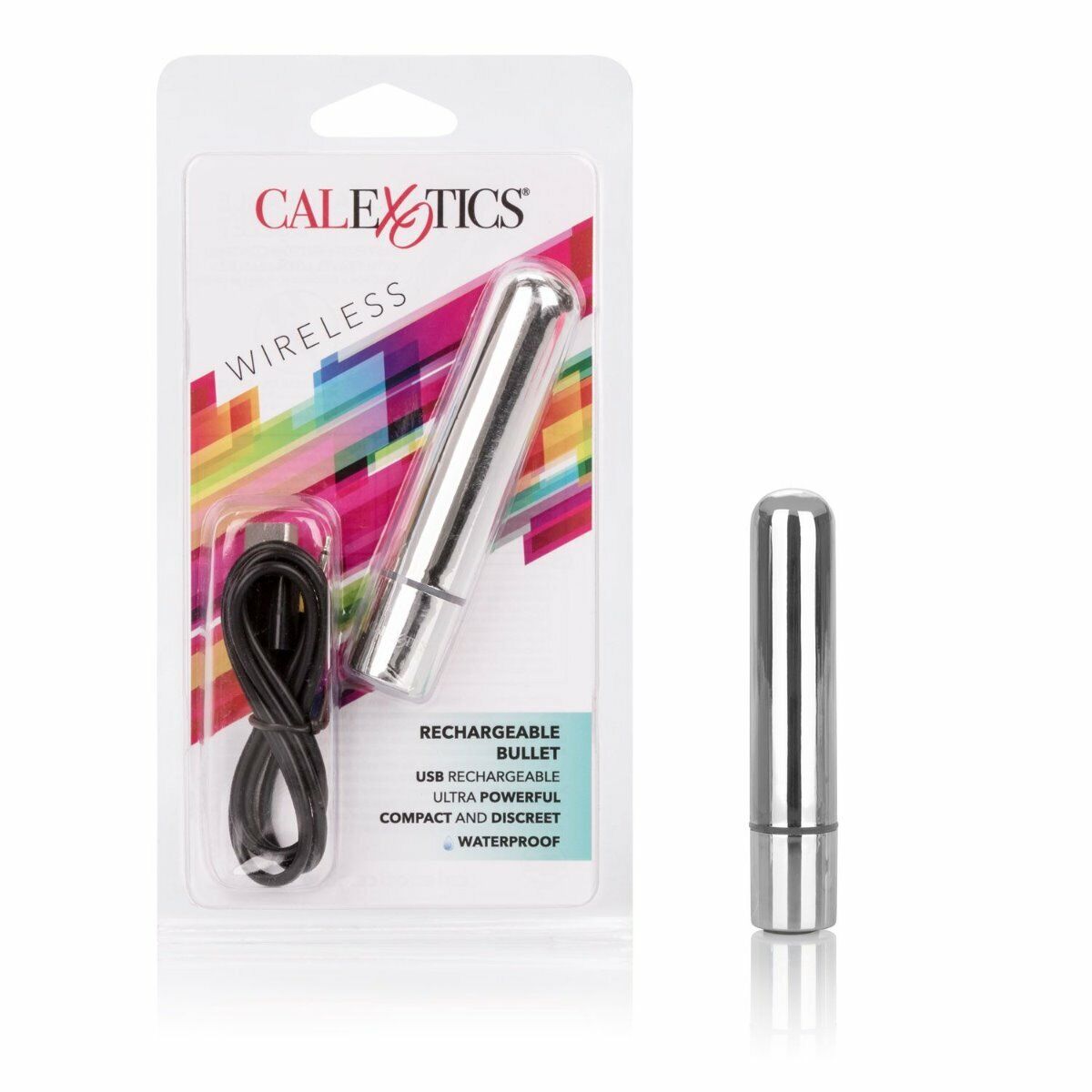 Wireless Rechargeable Vibrating Bullet Vibe Vibrator Discreet Travel Sex-toys