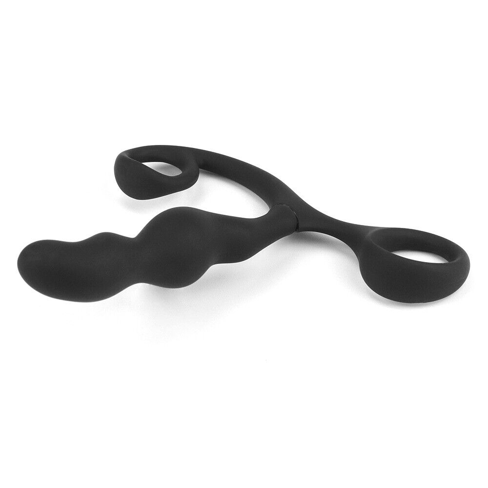 Ultimate Silicone Male P Spot Beginner Prostate Massager Anal Probe Butt Plug