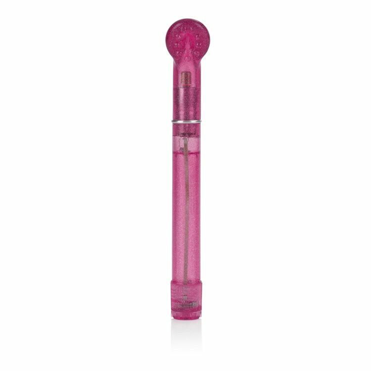 Waterproof Slim Slender G-pot Clitoral Vibrator w/ Orgasm Dots Sex Toy Vibe