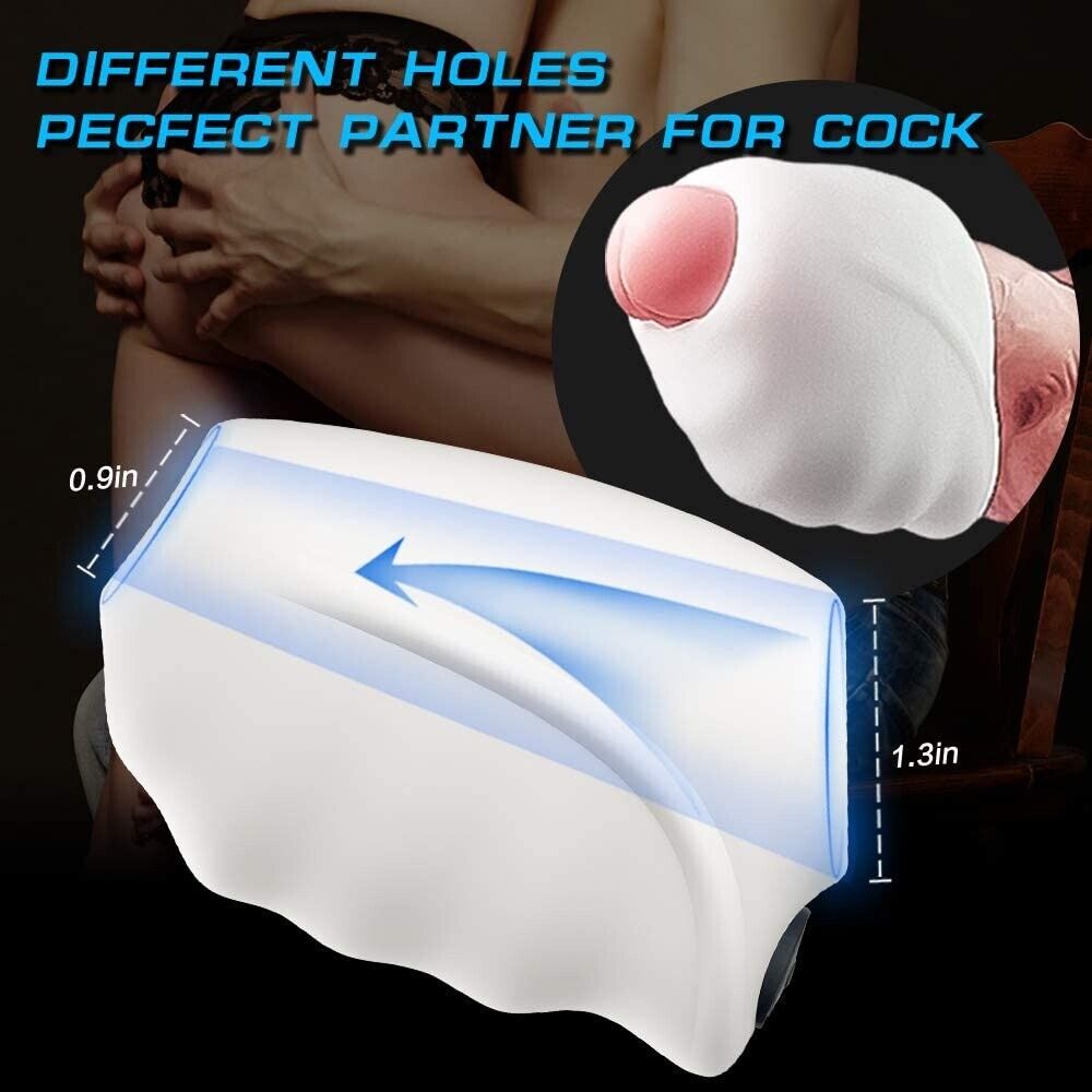 Vibrating Male Penis Stamina Cock Trainer Massager Masturbator Stroker Sleeve