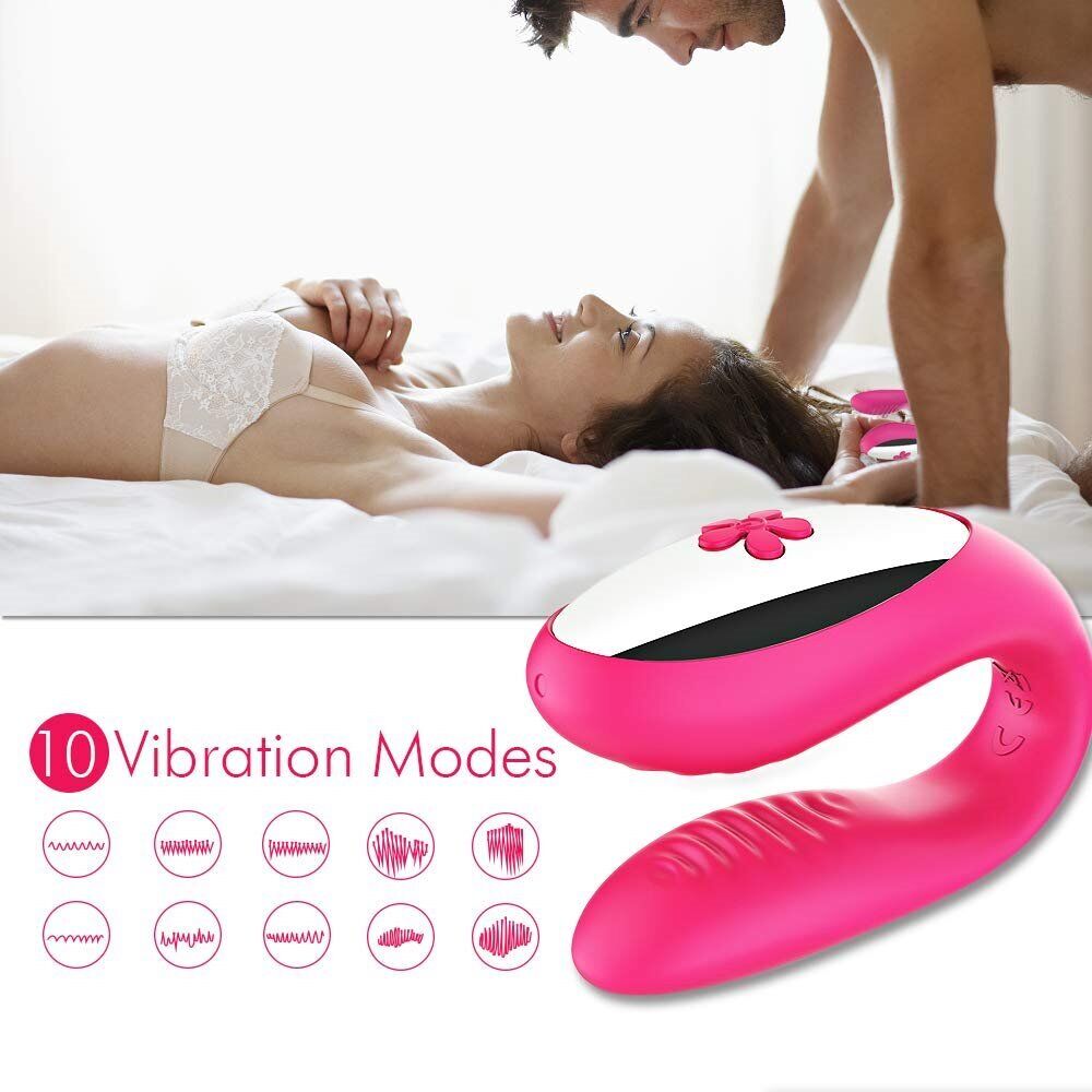 Rechargeable Wireless Remote Control Wearable Vibrator Vibe Couple Lover Sex Toy