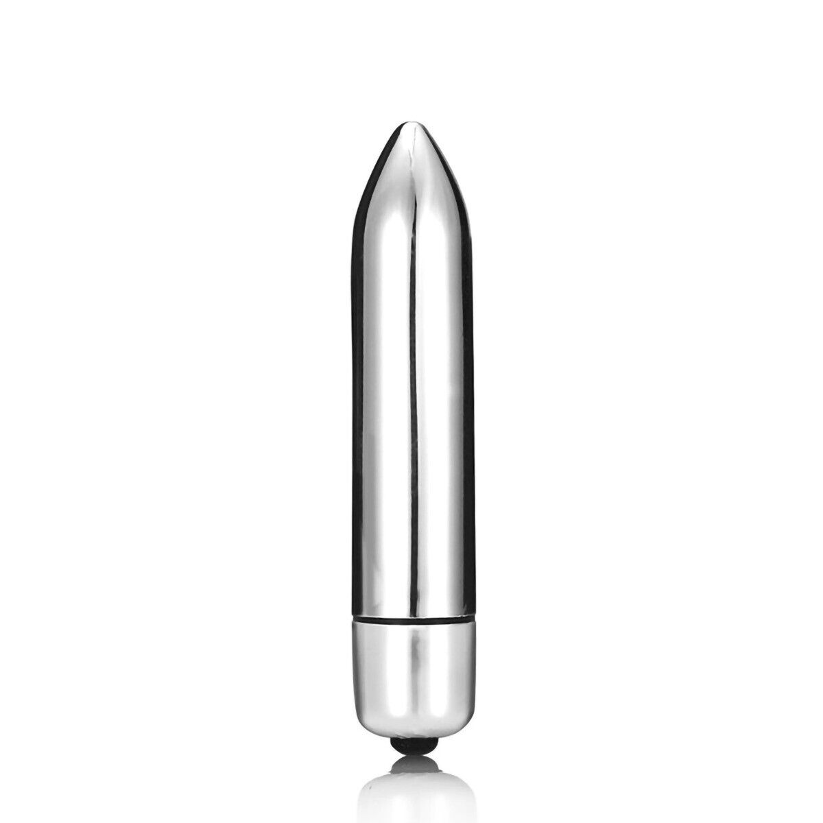 7 Multi-speed Mini Silver Vibrating Bullet Vibrator Beginner Sex Toys for Women