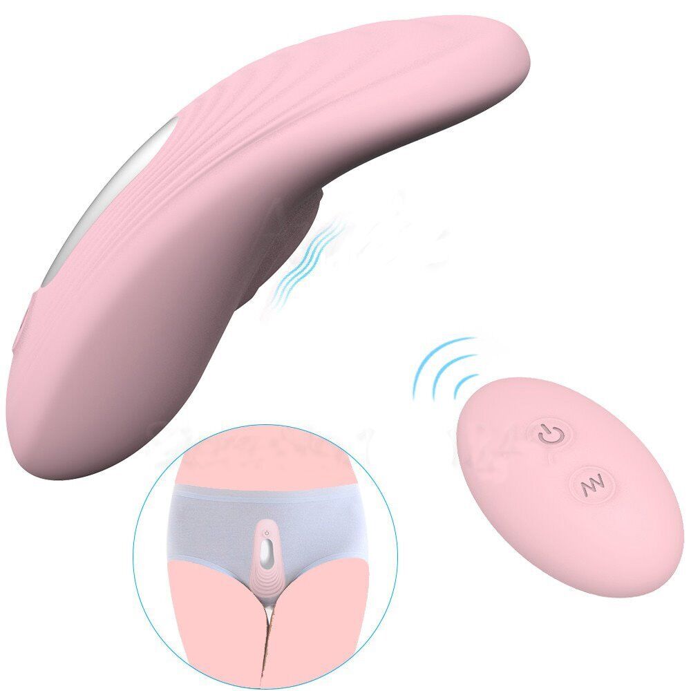 Discreet Cordless Wireless Remote Control Vibrating Panty Liner Thong