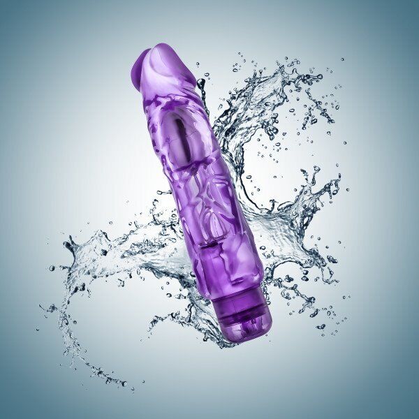 Waterproof Thick Jelly Vibrating Realistic G-spot Anal Dildo Cock Vibe Vibrator