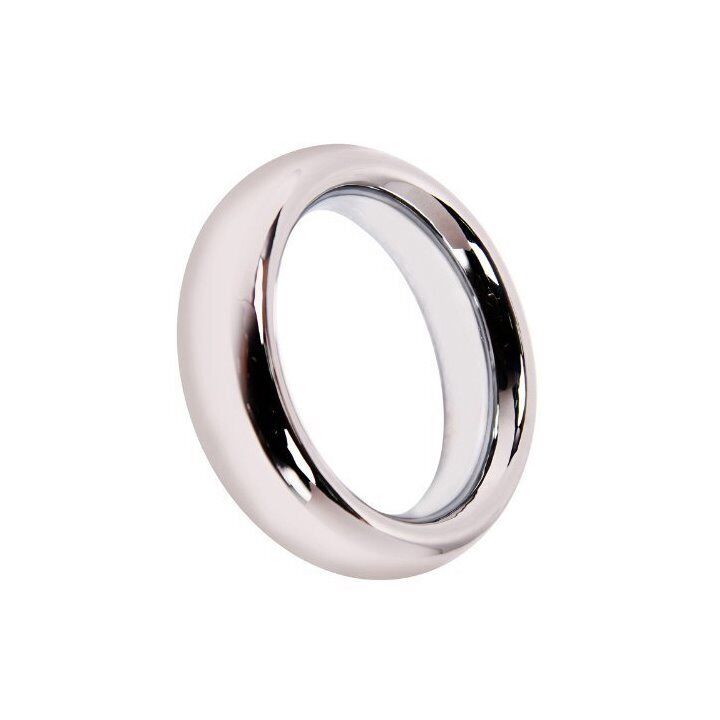 1.55" Heavy Duty Stainless Steel Metal Silver Cock Ring Penis Enhancer Band