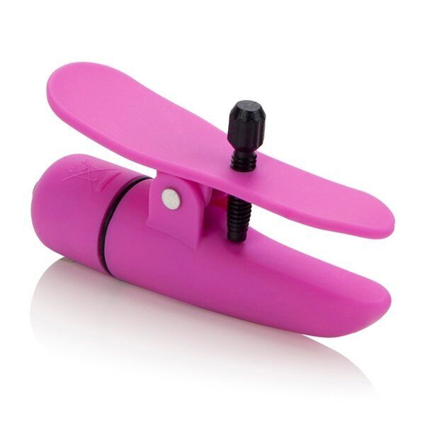 Wireless Cordless Vibrating Nipple Clamps Breast Nipple Play SM Bondage Sex Toy