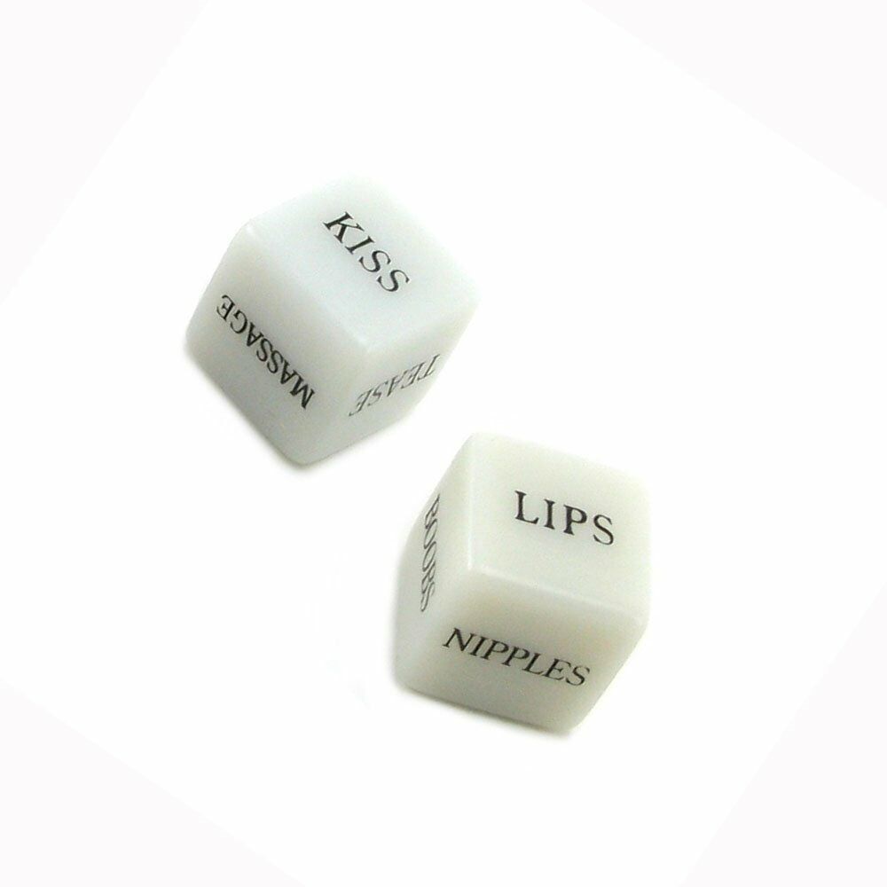 Glow In The Dark Erotic Love Dice Romantic Couple Lover Adult Sex Toy Game