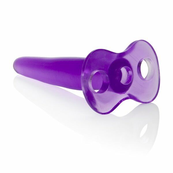 Silicone Tee Probe Soft Flexible Slim Slender Beginner Anal Sex Toy Butt Plug