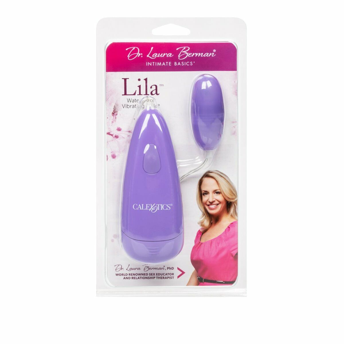 Dr. Laura Berman Lila Vibrating Bullet Egg Discreet Clit Climax Vibe Vibrator