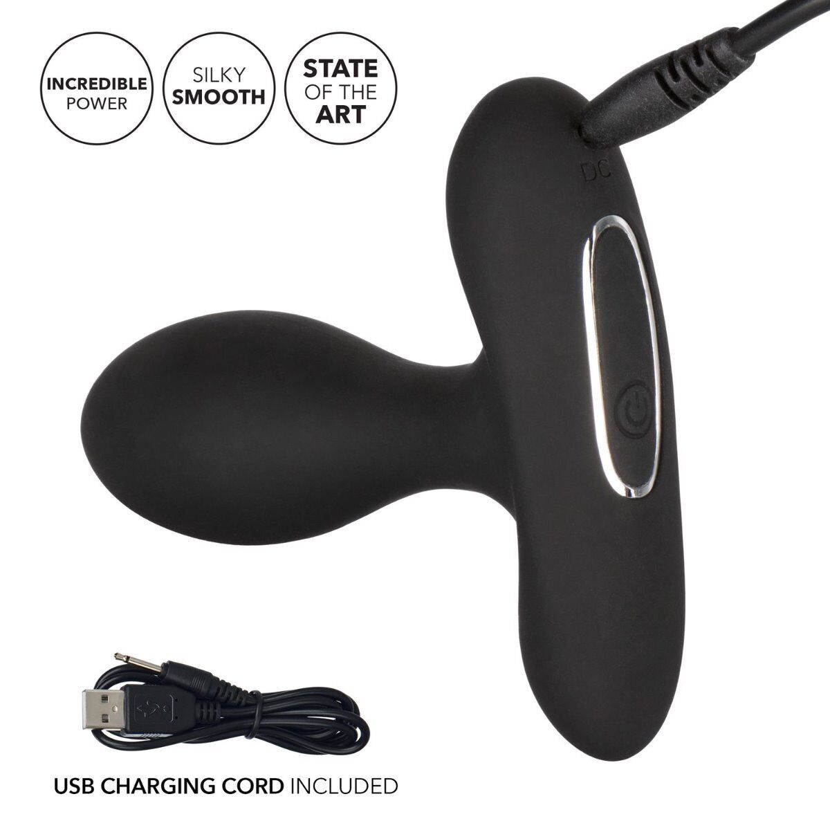 Vibrating P-spot Prostate Massager Anal Vibe Butt Plug Probe Stimulator