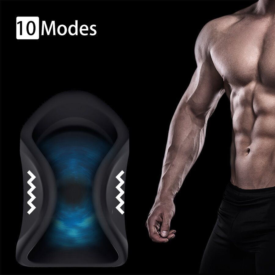 Rechargeable Vibrating Masturbator Masturbation Sleeve Stroker Sex-toys for Men