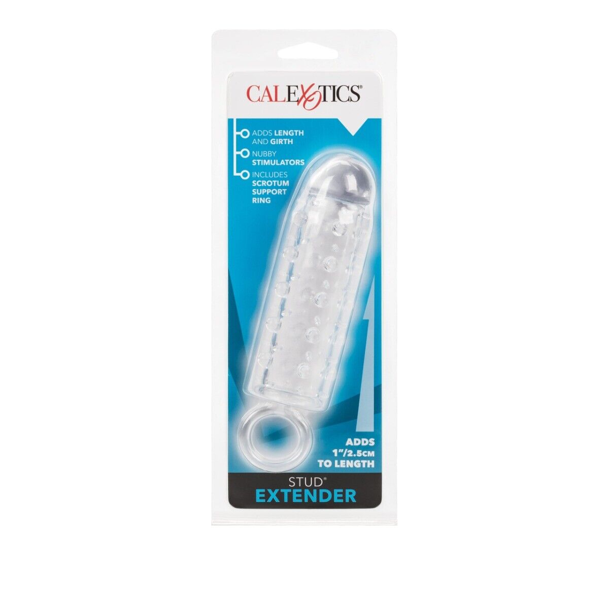 Male Penis Extender Extension Cock Sleeve Girth Orgasm Enhancer French Tickler