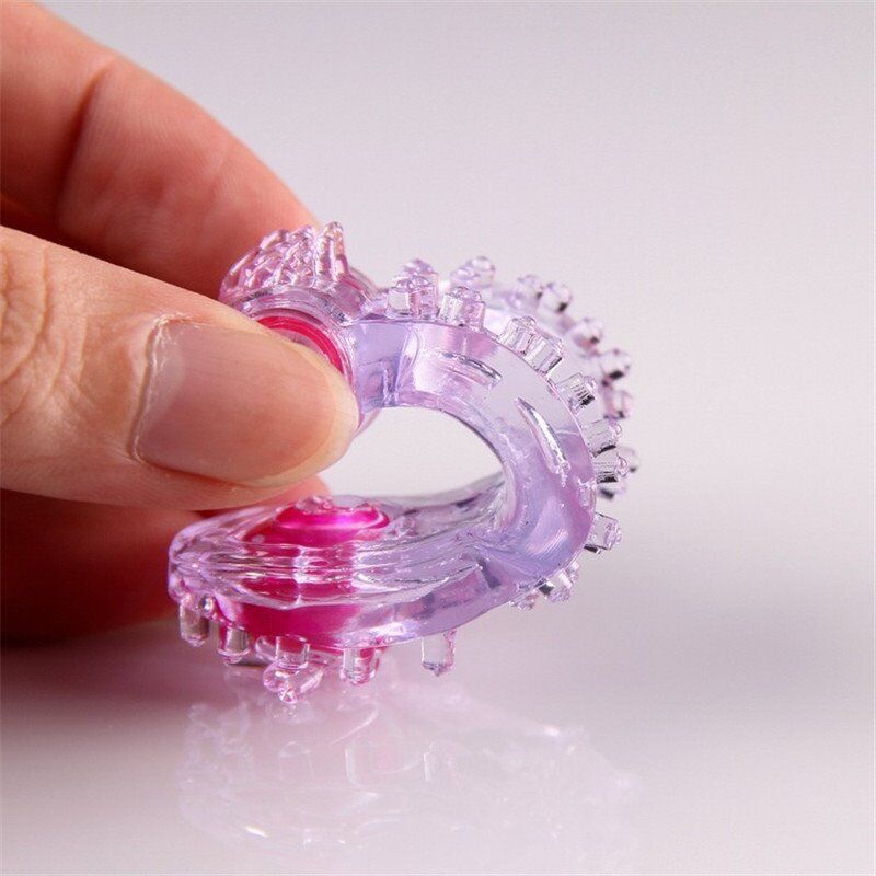 2PK Power O Vibrating Male Penis Cock Ring Couple Lover Sex Enhancer Toys