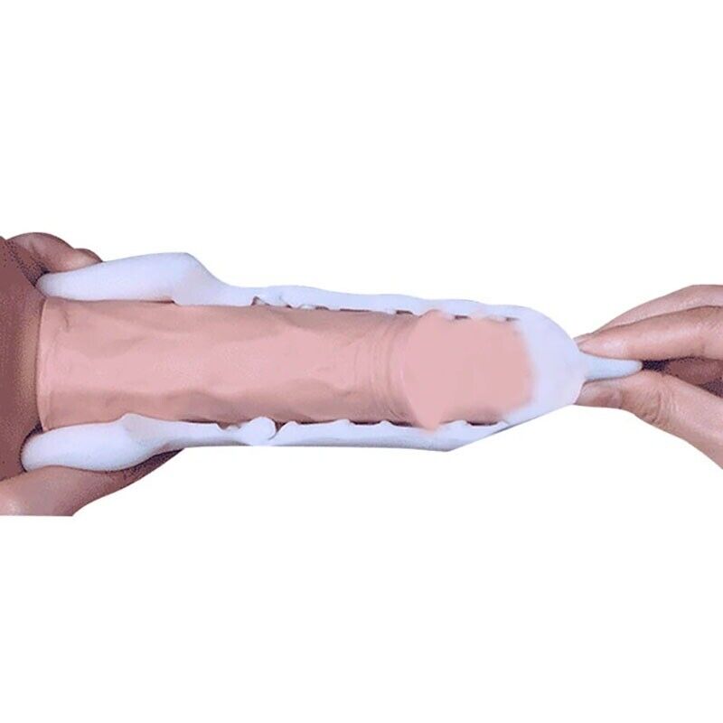 Super Soft Stretchy Male Masturbator Stroker Sleeve Penis Trainer