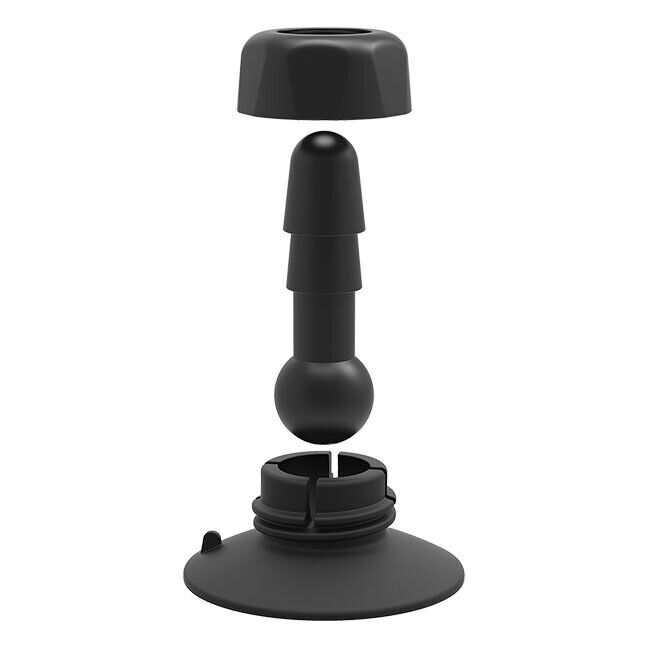 Doc Johnson Vac-U-Lock Deluxe 360 Swivel Hands Free Suction Cup Plug for Dong