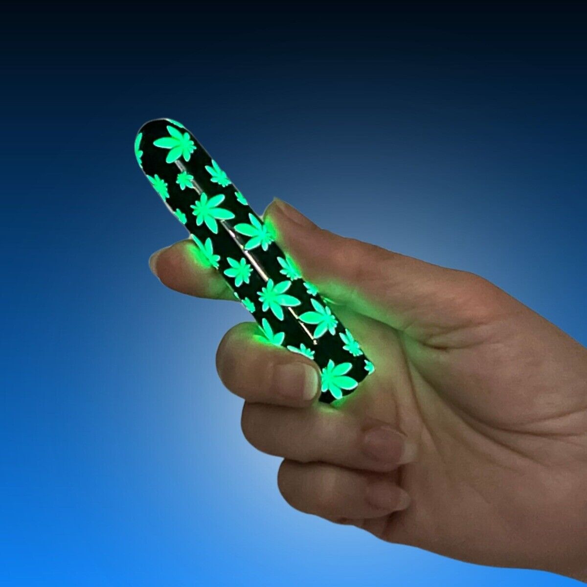 Glow in the Dark Rechargeable Vibrating Pocket High Vibrator Bullet Sex Toys