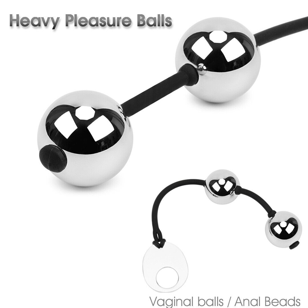 Heavy Duty Stainless Steel Vaginal Anal Beads Orgasm Ben Wa Balls