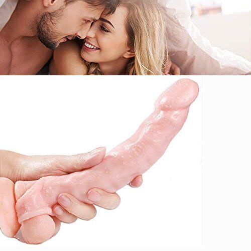 Add 2.5" Cock Penis Extension Extender Sleeve Massage Girth Enhancer Enlarger