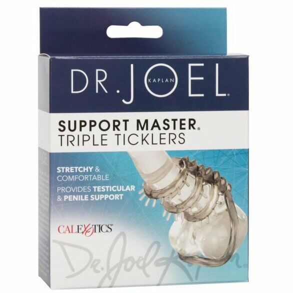 Dr Joel Kaplan Support Master Triple Tickler Penis Erection Enhancer Cock Ring