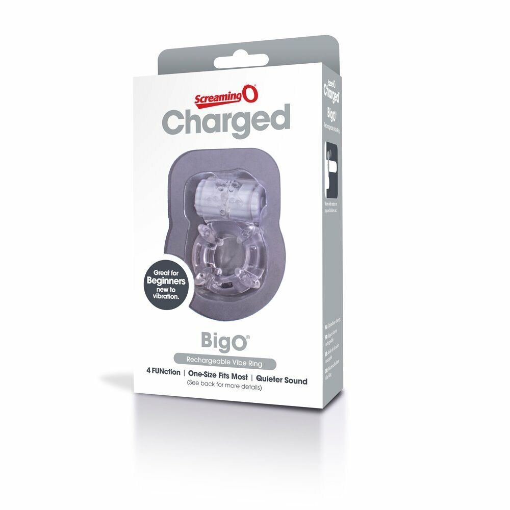 Screaming O Charged Big O Multi-speed Rechargeable Vibrating Penis Cock Ring