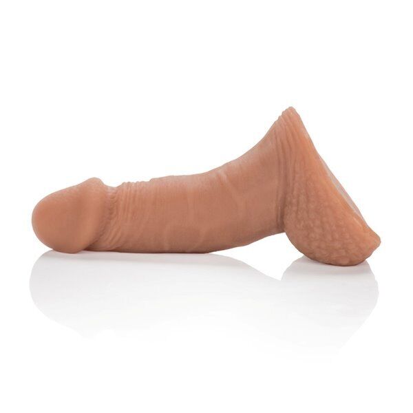 Black Packer Gear Packing Penis 5" Realistic Dildo Cock for Packing