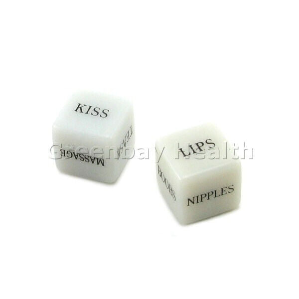 Glow In The Dark Erotic Love Dice Romantic Couple Lover Adult Sex Toy Game