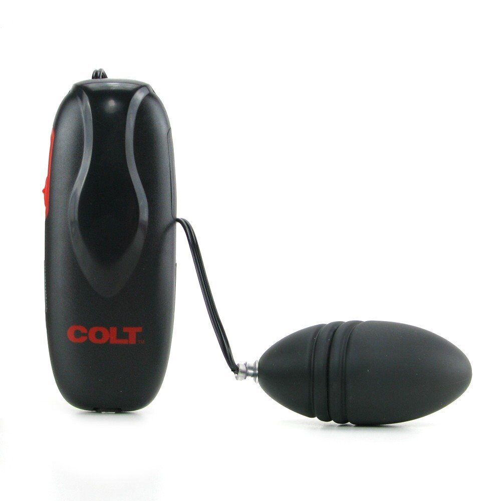 Vibrating COLT Turbo Black Bullet Discreet Beginner Sex Toy Egg Vibrator Vibe