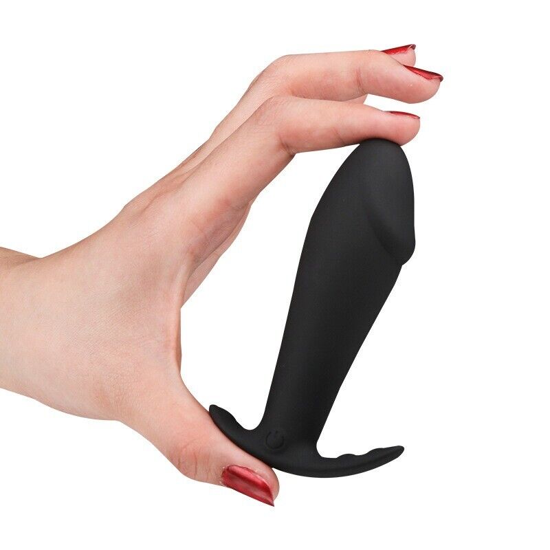 Wireless Remote Control Vibrating Wearable Anal Butt Plug Anal Trainer Sex Toys