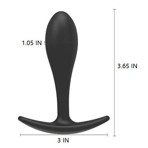 Silicone Wearable Anal Butt Plug Anal Sex Toys for Men Women Couples