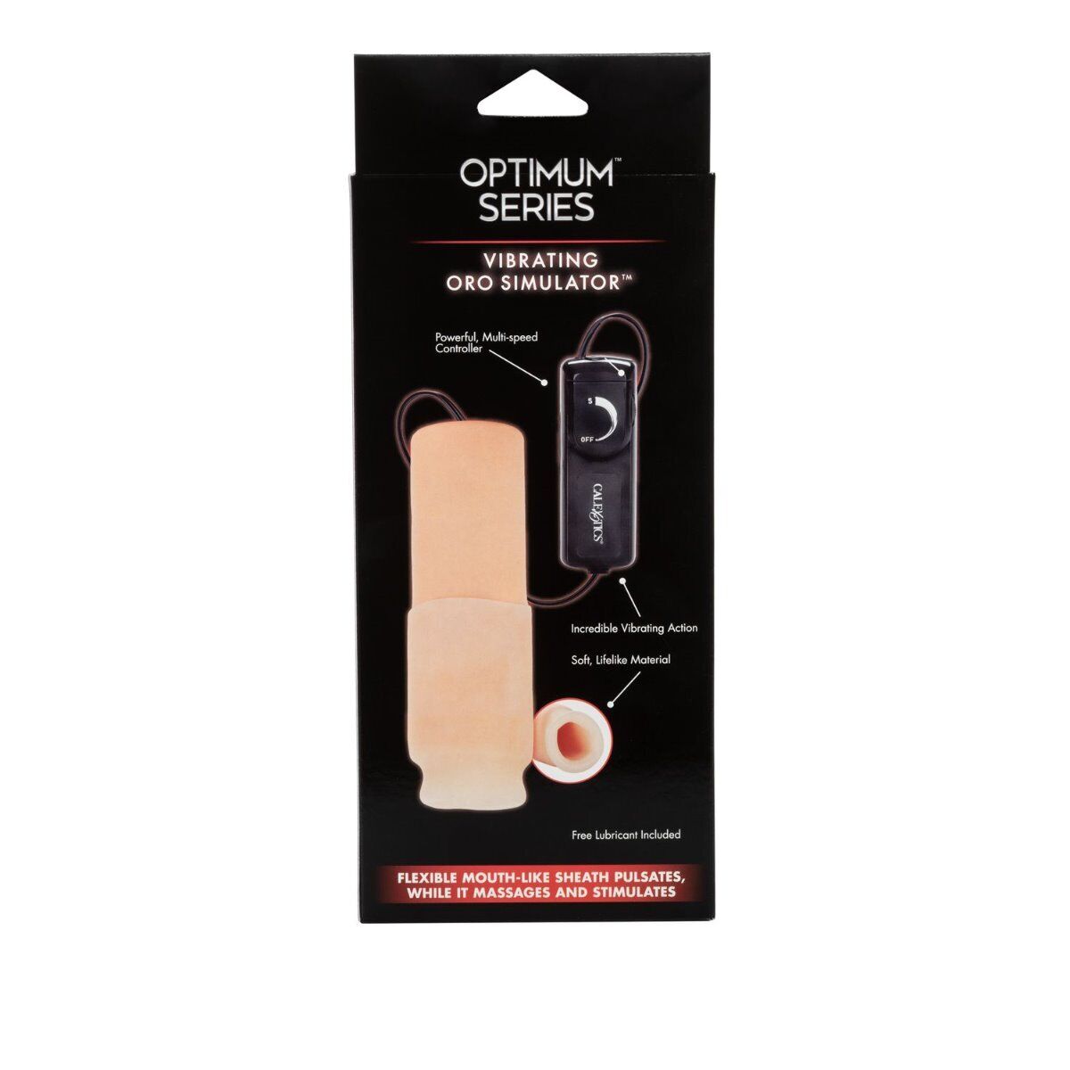 Vibrating Oro Stimulator Penis Sleeve Oral Sex Cock Stroker Male Masturbator