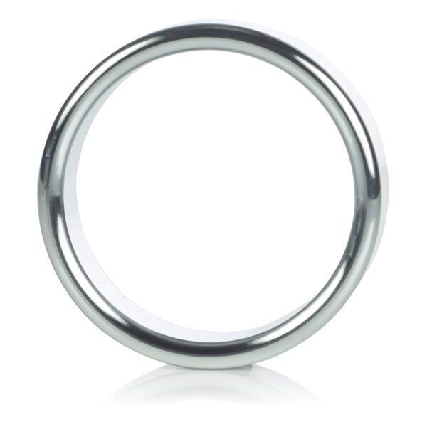 Smooth Seamless Metallic Aluminum Metal Penis Enhancer Cock Ring Band Large