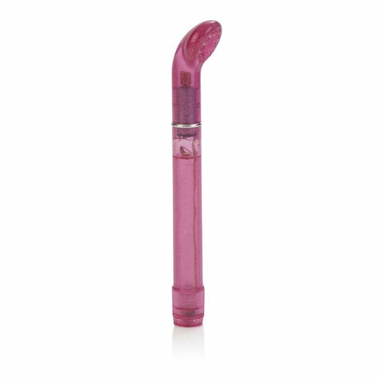 Waterproof Slim Slender G-pot Clitoral Vibrator w/ Orgasm Dots Sex Toy Vibe