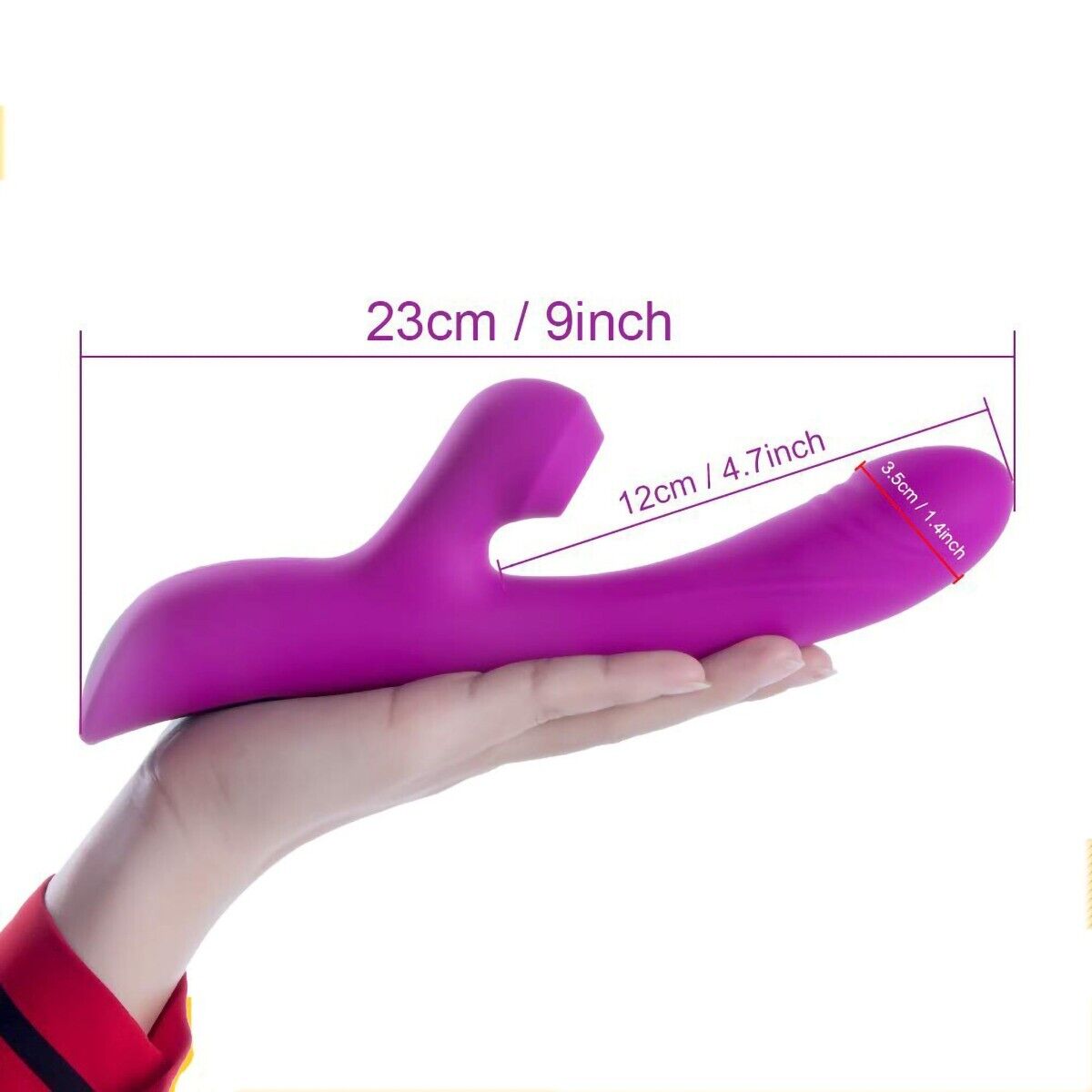 Rechargeable Clitoral Sucking Rabbit Vibrator Sex-toys for Women Couples