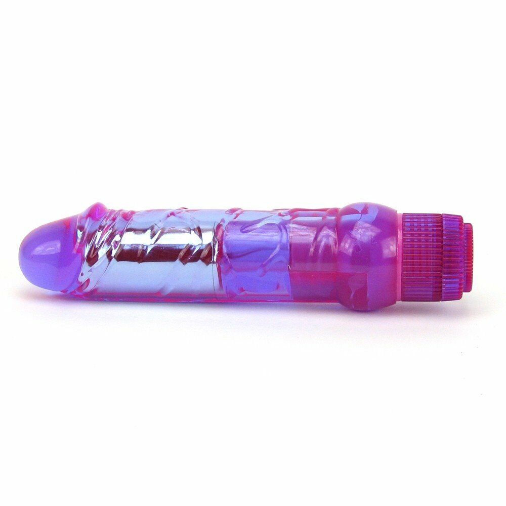 Waterproof Crystalessence Gyrating Penis Vibe Clit Anal G-spot Vibrator Dildo