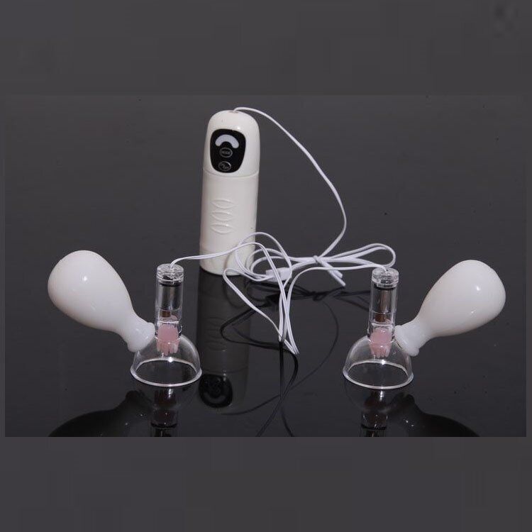 Vibrating Breast Nipple Sucker Stimulator Vibrator Massager Sex-toys for Women