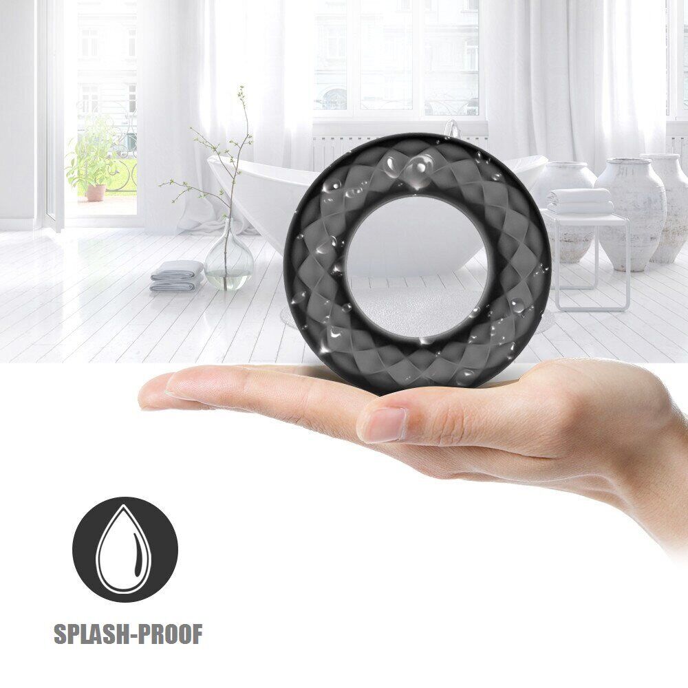 Vibrating Donut Penis Cock Ring Male Masturbator Sex-toys for Men Couples