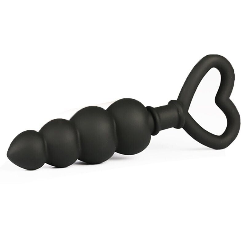 Silicone Graduated Anal Beads Butt Plug Beginner Anal Trainer Sex Toys