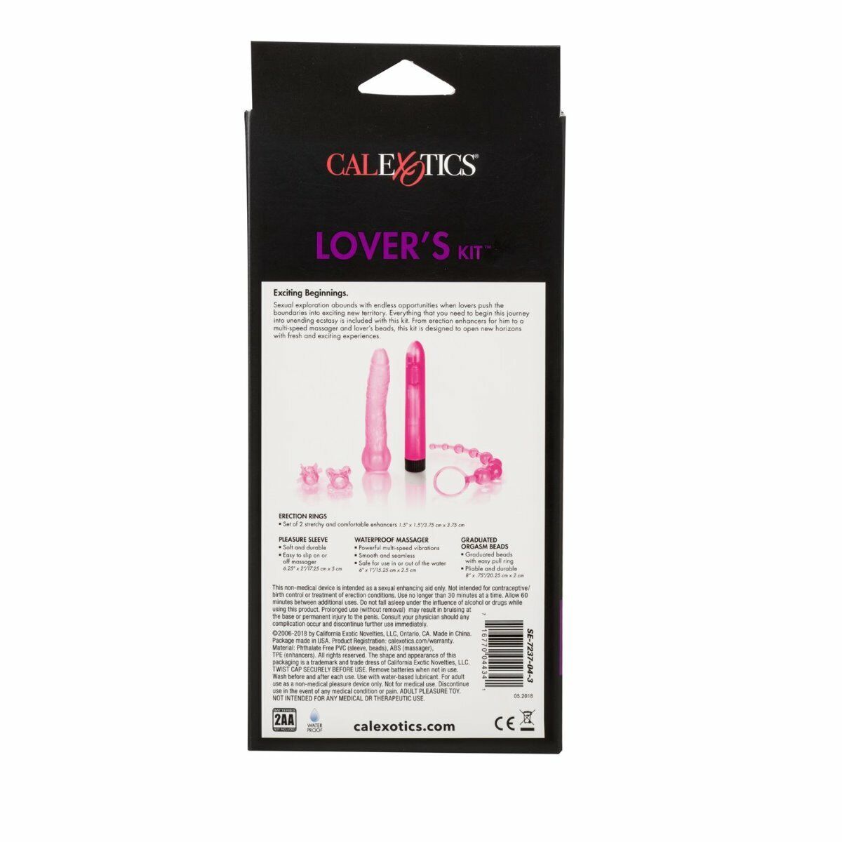 Couple Lover Sex Toy Kit Realistic Vibrator Vibe Sleeve Anal Beads Cock Ring