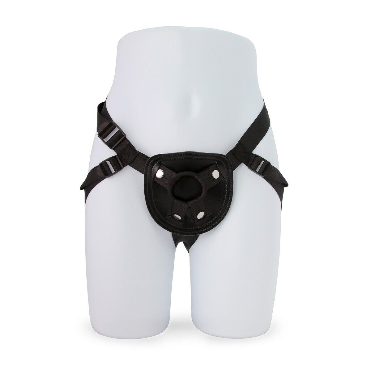 Adjustable Strap On Harness with 8.5" Realistic G-spot Anal Pegging Dildo Dong