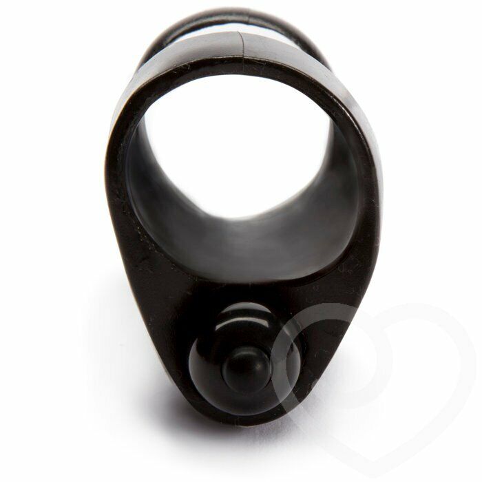 Vibrating Double Cock Ring Penis Enhancer Girth Width Enlarger Extension Sleeve