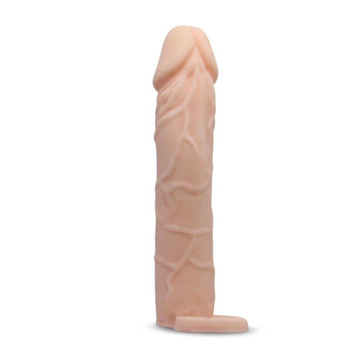 Male Penis Extension Extender Sleeve Sheath Width Length Girth Enhancer Enlarger