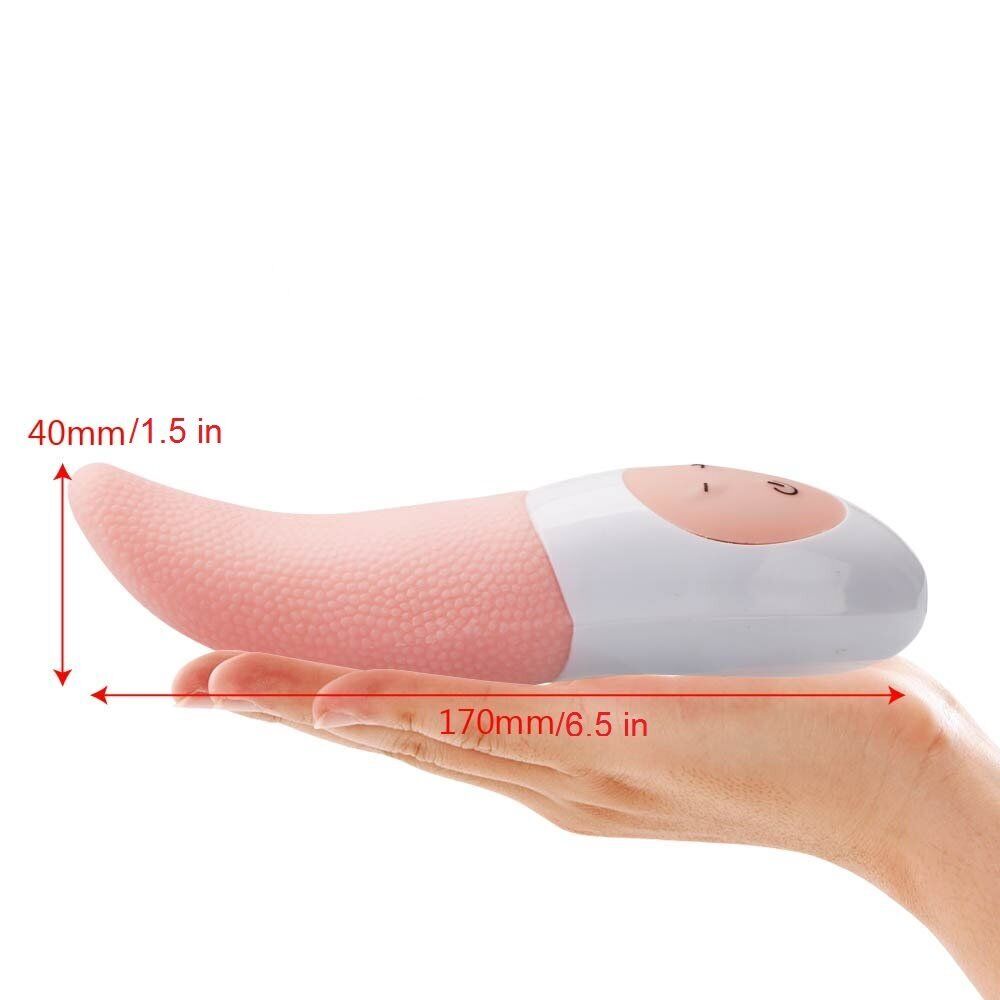 Rechargeable Flicking Tongue Orgasm Vibrator Oral Sex Toys for Women Couples