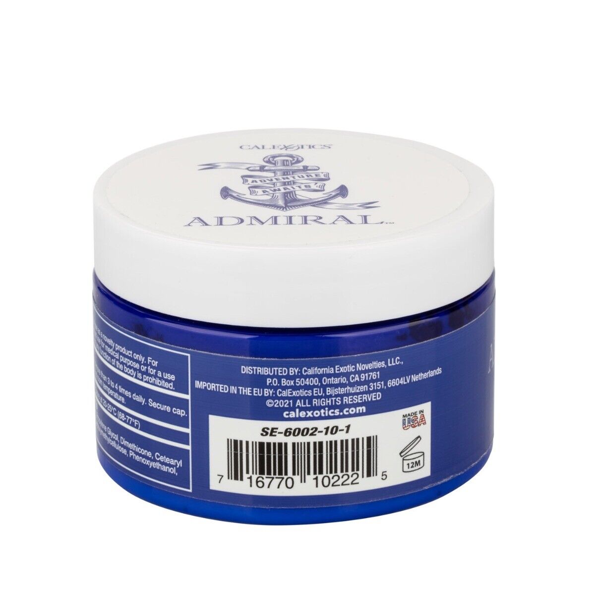 Admiral Heavy Hand Fisting Play Gel Cream Desensitizing Personal Anal Lubricant